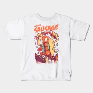 Cosmic Sausage Kids T-Shirt